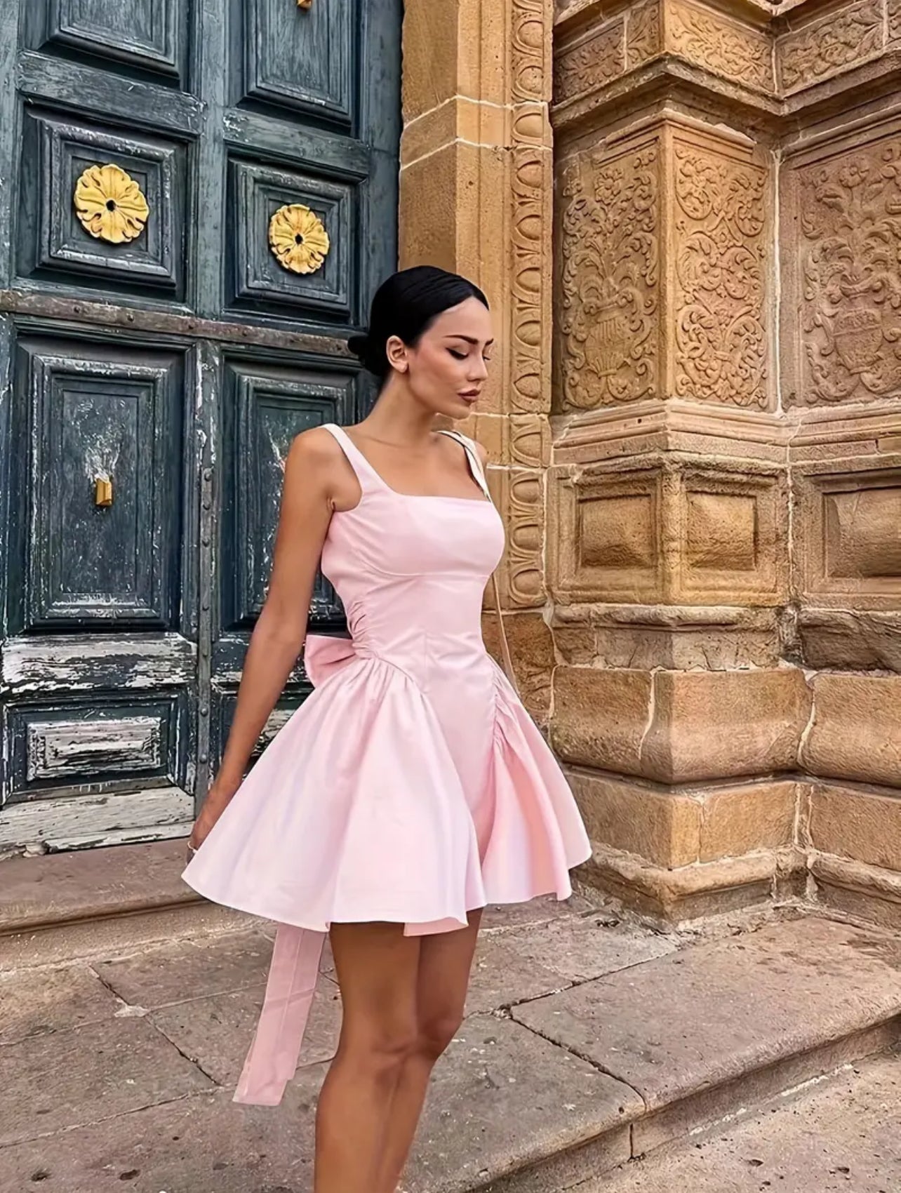 Pretty good in Pink Dress