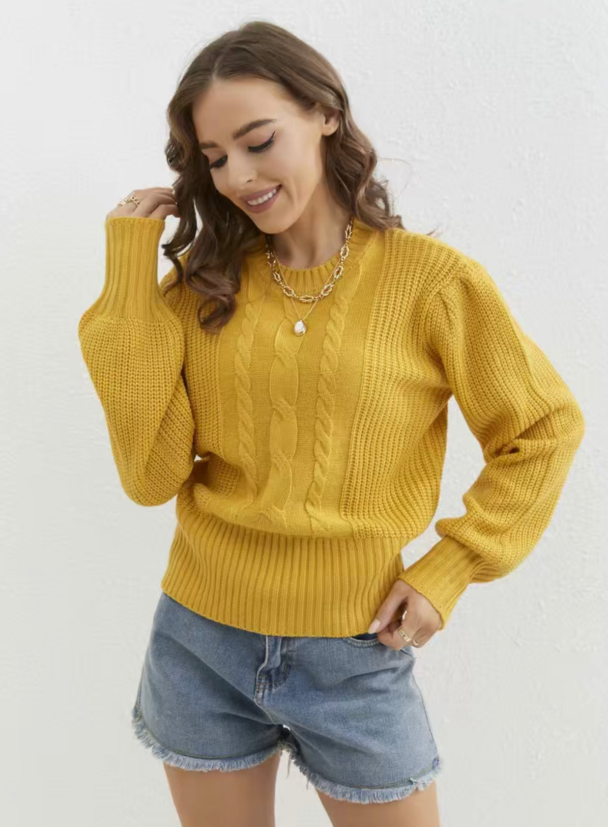 Mustard Yellow Sweater