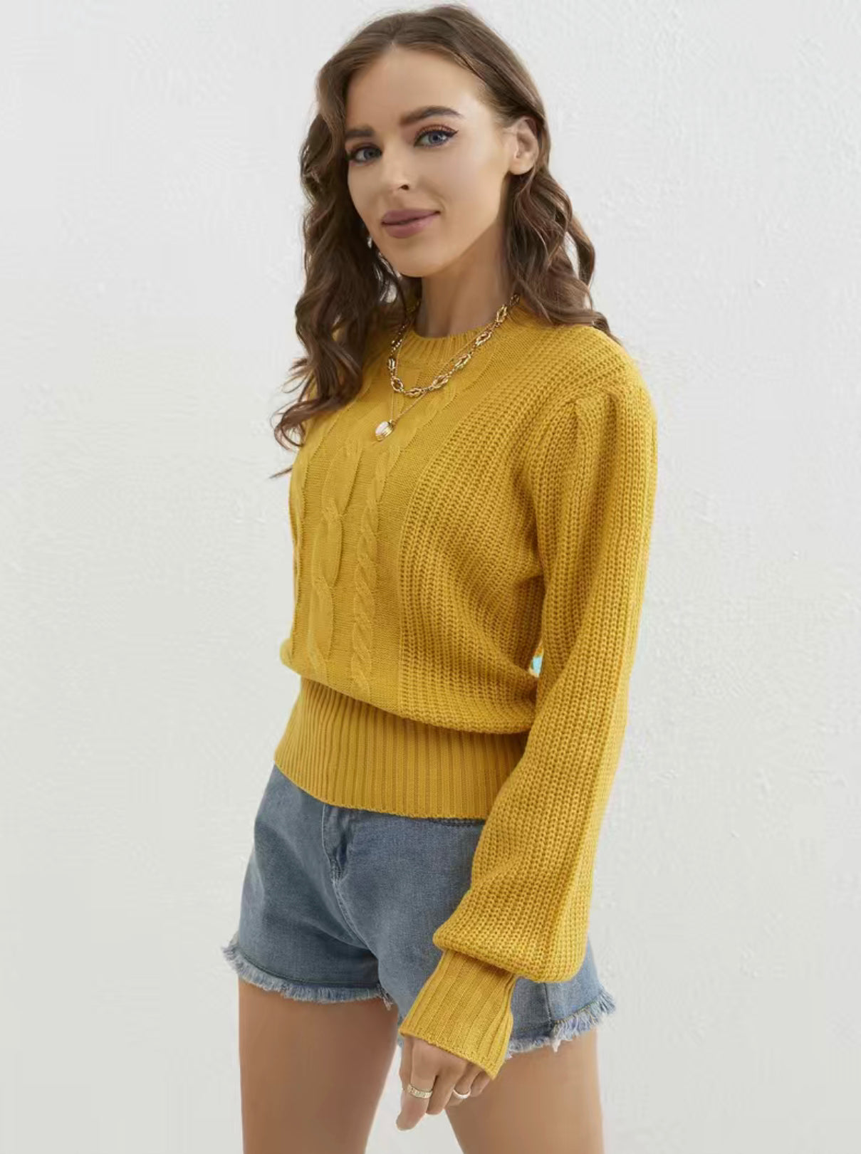 Mustard Yellow Sweater