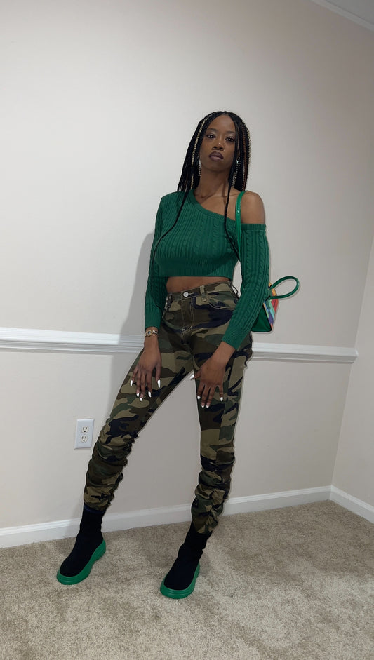 Off My Shoulder Sweater